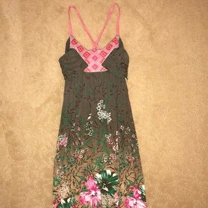Free People floral mini dress 🌸🌺
